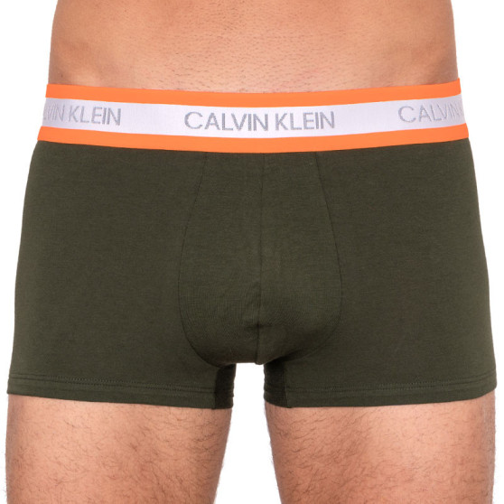 Moške boksarice Calvin Klein temno zelena (NB2124A-FDX)