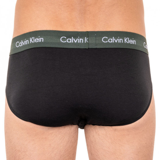 3PACK moške hlačke Calvin Klein črna (U2661G-HDL)
