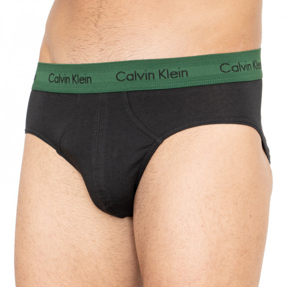 3PACK moške hlačke Calvin Klein črna (U2661G-BZP)