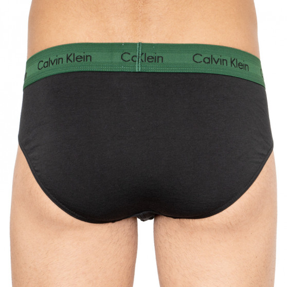 3PACK moške hlačke Calvin Klein črna (U2661G-BZP)
