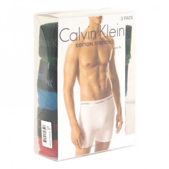 3PACK Moške boksarice Calvin Klein večbarvne (NB1770A-EVB)