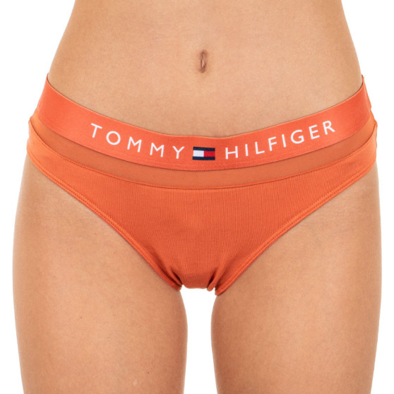 Ženske hlačke Tommy Hilfiger oranžna (UW0UW00022 887)