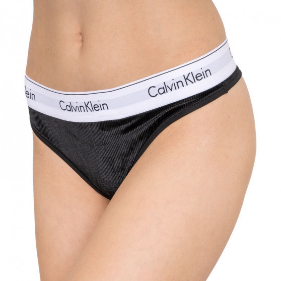 Ženske tangice Calvin Klein črne (QF5512E-001)