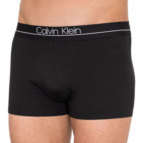 3PACK Moške boksarice Calvin Klein črne (NB2007A-001)