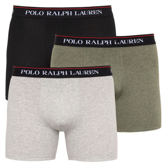 3PACK Moške boksarice Ralph Lauren večbarvne (714730410011)