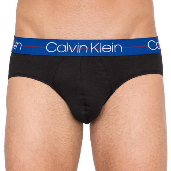 3PACK moške hlačke Calvin Klein črna (NB1896A-KL5)