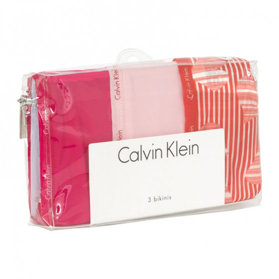 3PACK ženske hlačke Calvin Klein večbarvne (QD3591E-QQ3)