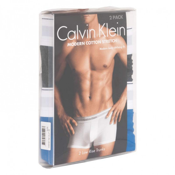 2PACK Moške boksarice Calvin Klein večbarvne (NB1541A-LJP)