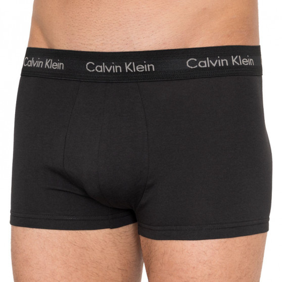 3PACK Moške boksarice Calvin Klein črne (U2664G-JKV)