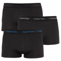 3PACK Moške boksarice Calvin Klein črne (U2664G-JKV)