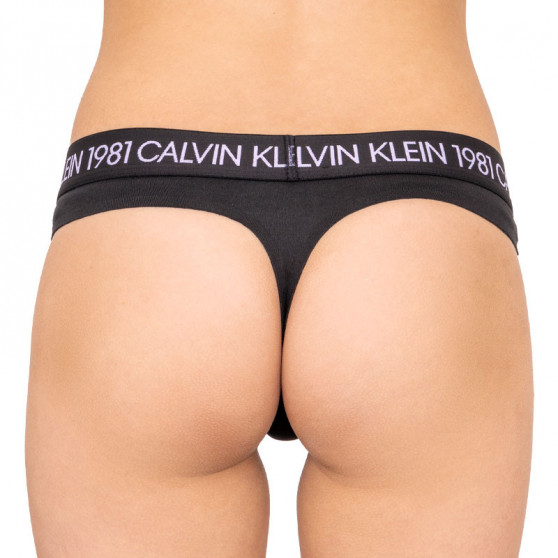 Ženske tangice Calvin Klein črne (QF5448E-001)
