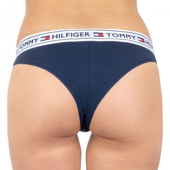 Ženske hlačke Tommy Hilfiger modre (UW0UW00723 416)