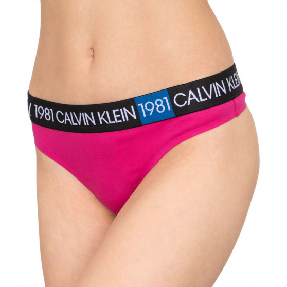 Ženske tangice Calvin Klein roza (QF5448E-8ZK)