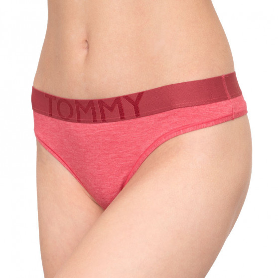 Ženske tangice Tommy Hilfiger roza (UW0UW01060 601)