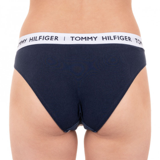 Ženske hlačke Tommy Hilfiger temno modra (UW0UW02206 01S)