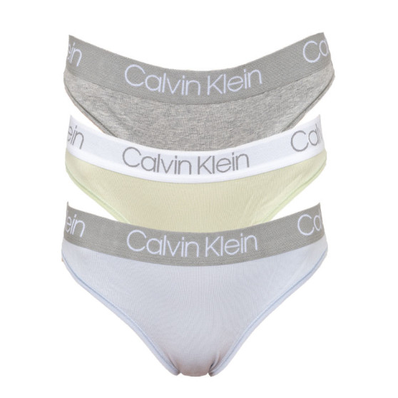 3PACK ženske hlačke Calvin Klein večbarvne (QD3758E-IOB)