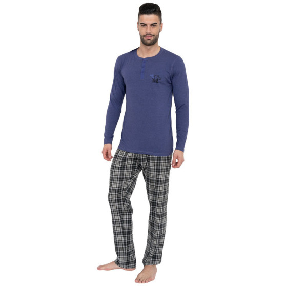 Moška pižama Gino vijolična (79071)
