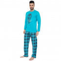 Moška pižama Gino modra (79055)