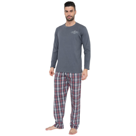 Moška pižama Gino večbarvna (79061)