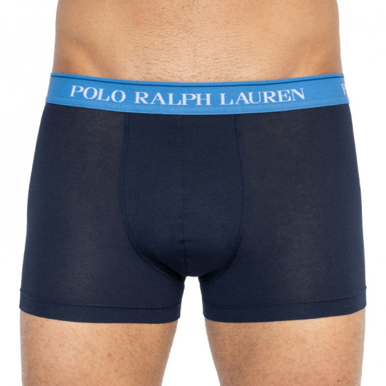 3PACK moške boksarice Ralph Lauren modre (714662050049)