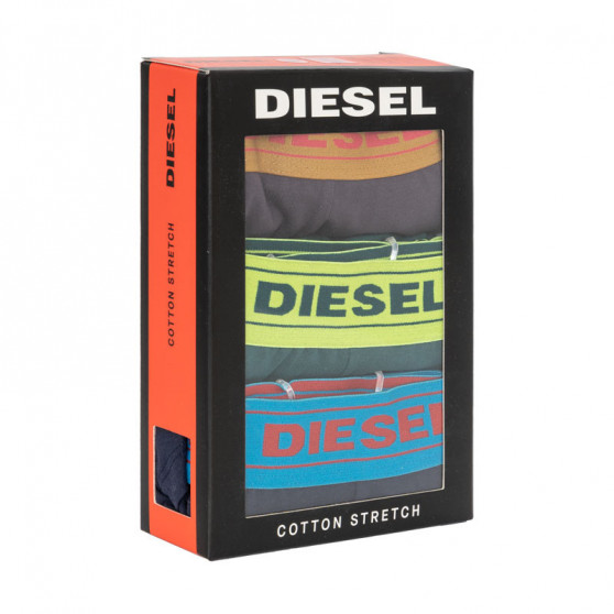 3PACK Moške boksarice Diesel večbarvne (00CKY3-0SAWM-E5022)