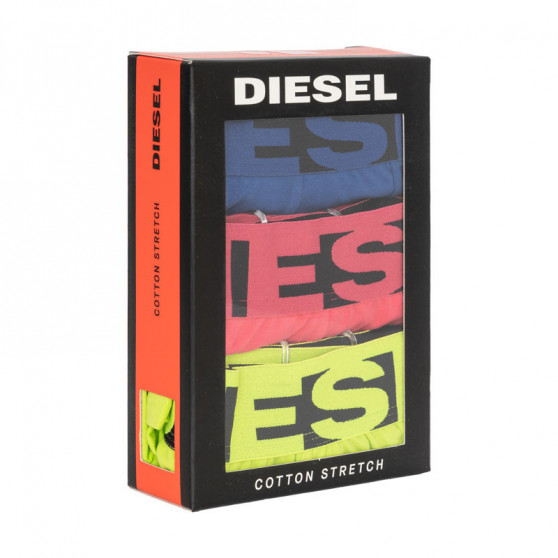 3PACK Moške boksarice Diesel večbarvne (00SAB2-0PAWE-E4973)