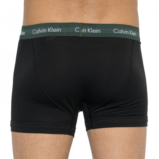 3PACK Moške boksarice Calvin Klein črne (U2662G-ORA)