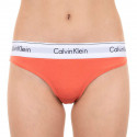 Ženske hlačke Calvin Klein oranžna (F3787E-GPT)
