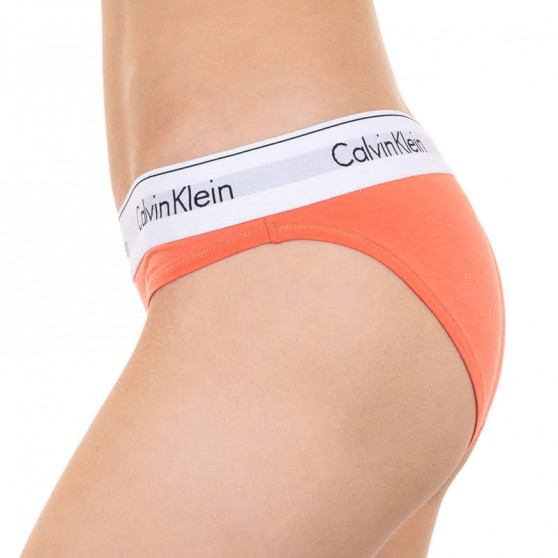 Ženske hlačke Calvin Klein oranžna (F3787E-GPT)