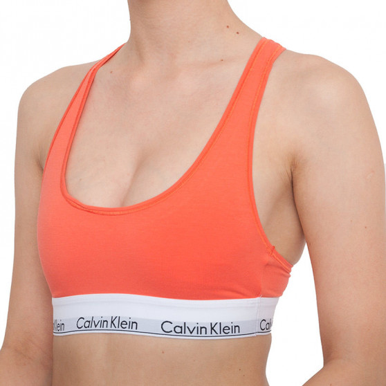 Ženski modrček Calvin Klein oranžna (F3785E-GPT)