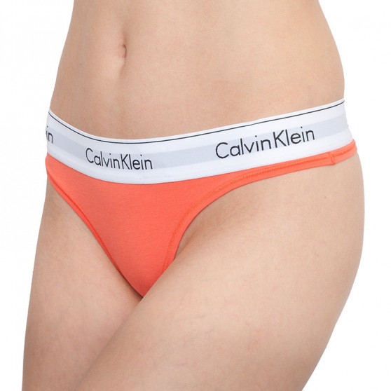 Ženske tangice Calvin Klein oranžna (F3786E-GPT)