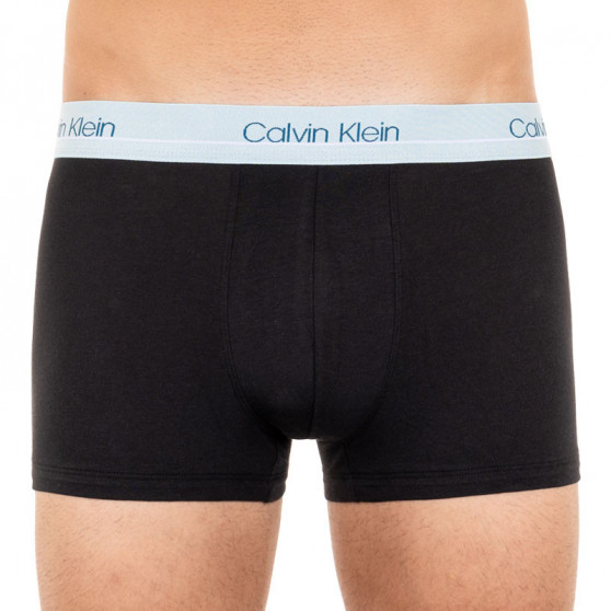 3PACK Moške boksarice Calvin Klein črne (NB2336A-BFR)