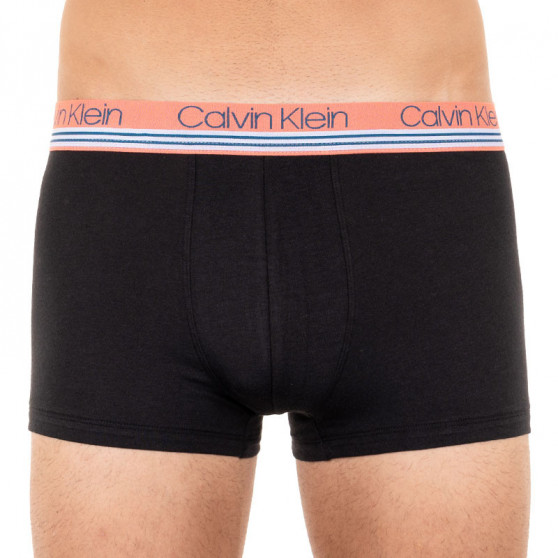 3PACK Moške boksarice Calvin Klein črne (NB2336A-BFR)