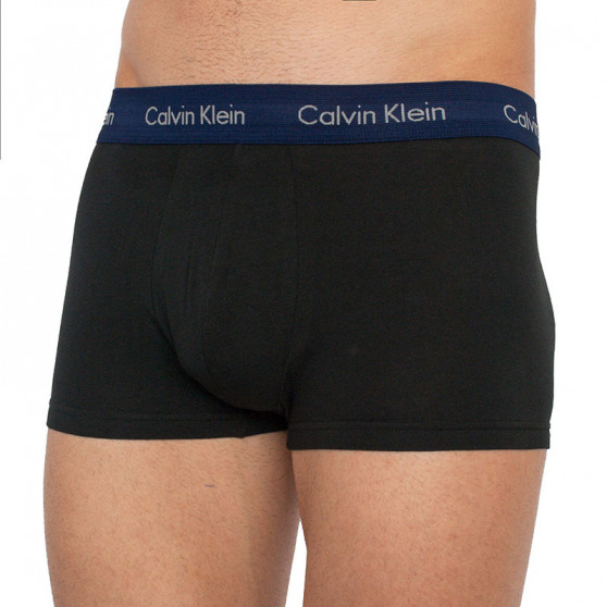 3PACK Moške boksarice Calvin Klein črne (U2664G-BNW)