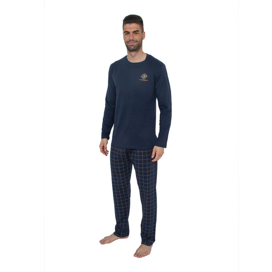 Moška pižama Gino modra (79079)