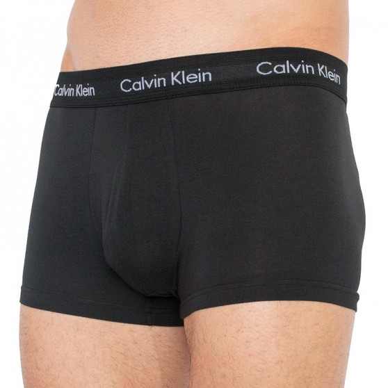 3PACK Moške boksarice Calvin Klein črne (U2664G-BAL)