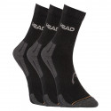 3PACK HEAD nogavice črne barve (741020001 200)