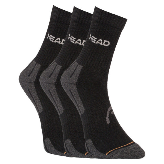 3PACK HEAD nogavice črne barve (741019001 200)