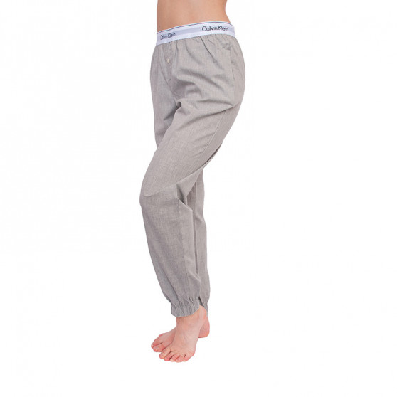 Ženske hlače za spanje Calvin Klein siva (QS5934E-020)