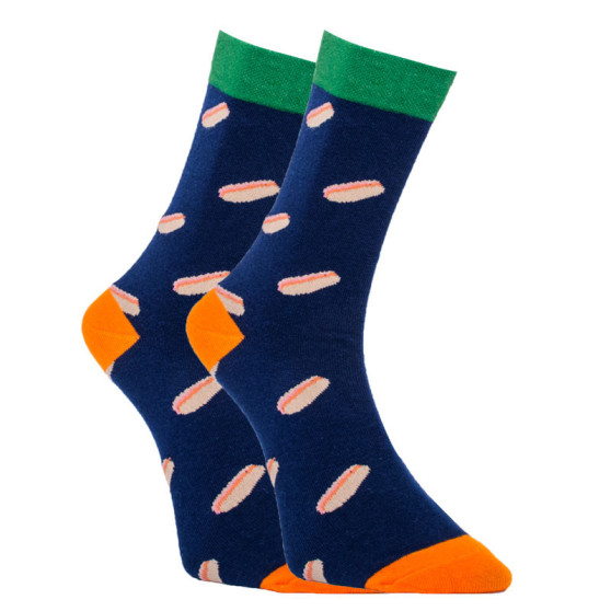 Srečne nogavice Dots Socks hot dog (DTS-SX-443-G)