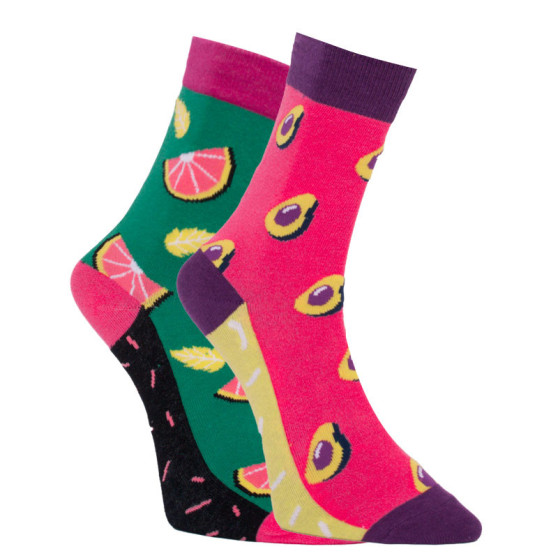 Srečne nogavice Dots Socks z avokadom (DTS-SX-463-Z)