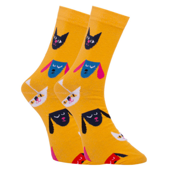 Srečne nogavice Dots Socks živali (DTS-SX-403-Y)
