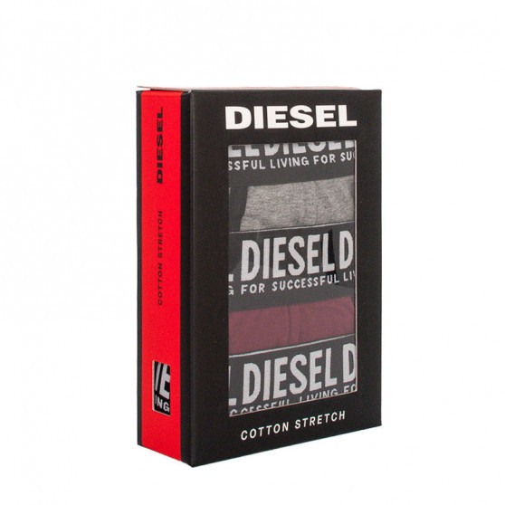 3PACK Moške boksarice Diesel večbarvne (A00897-0PAZU-E5198)