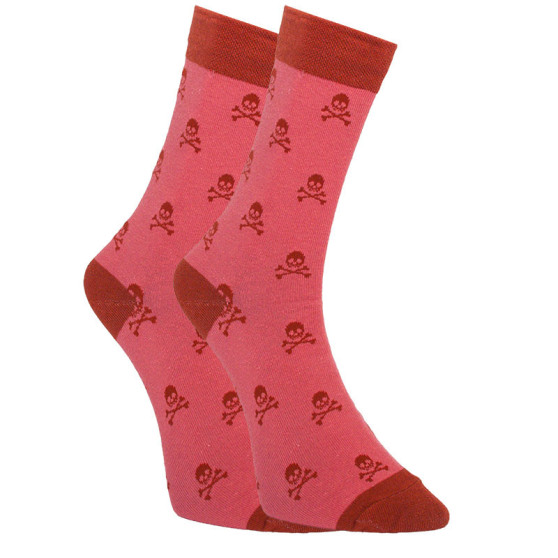 Srečne nogavice Dots Socks lobanje (DTS-SX-413-R)