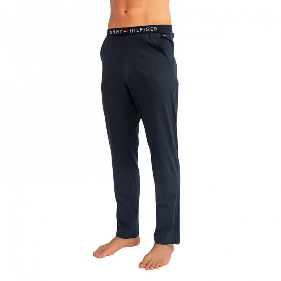 Moške hlače za spanje Tommy Hilfiger temno modre (UM0UM01186 416)