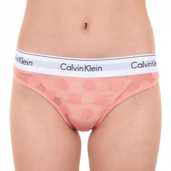 Ženske hlačke Calvin Klein oranžna (QF5850E-GDS)