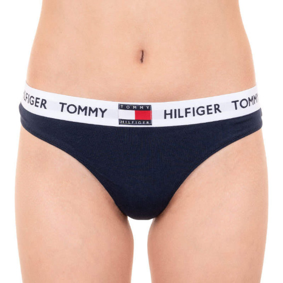 Ženske hlačke Tommy Hilfiger modre (UW0UW02193 CHS)
