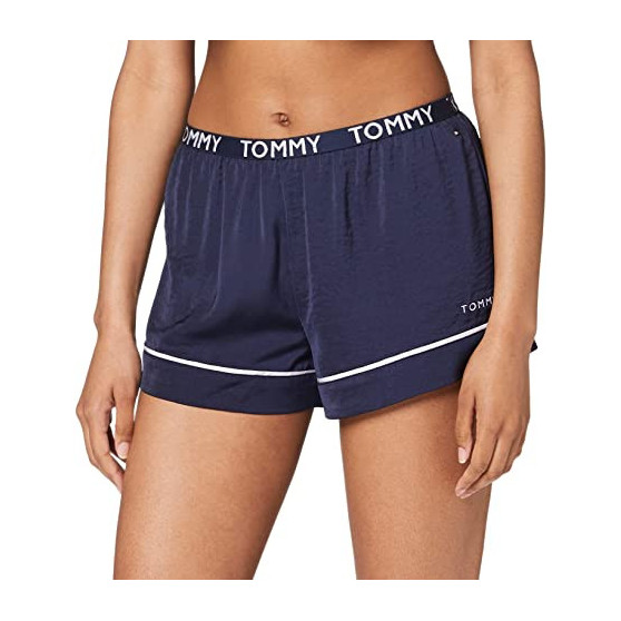 Ženske kratke hlače za spanje Tommy Hilfiger modra (UW0UW02291 CHS)