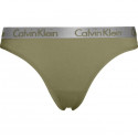 Ženske tangice Calvin Klein khaki (QD3539E-5TF)