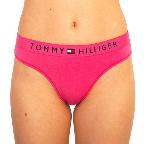 Ženske tangice Tommy Hilfiger roza (UW0UW01555 TD0)